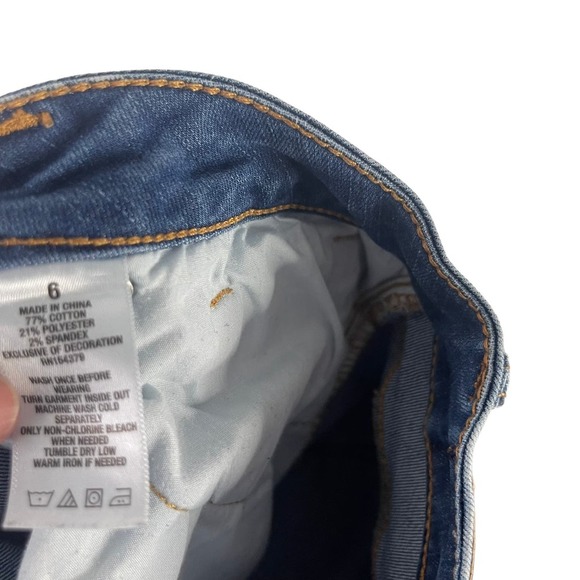 Aeropostale Women's Size 6‎ Medium Washed Ankle Jegging - Picture 7 of 10